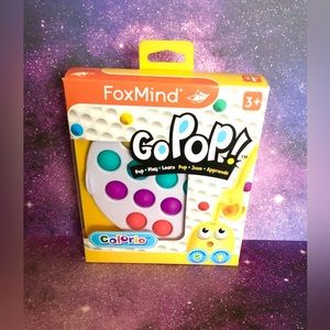 Go Pop! Colorio - Ages 3+, Push Pop Scensory Fidget Toy New In Box